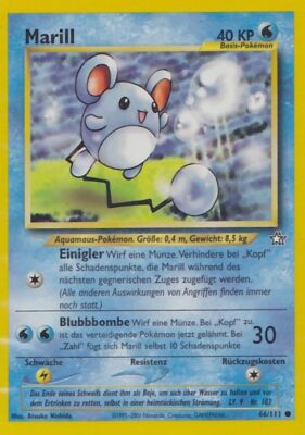 Marill_66-111_Neo-Genesis_Pokémon-Karte_Deutsch