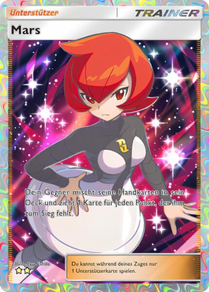 Mars-195-207-Kollision-von-Raum-und-Zeit-Pokémon-TCG-Sammelkartenspiel-Pocket-Full-Art-Karte