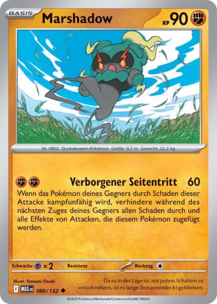 Marshadow-080-132-MEG-DE-Mega-Entwicklung-Pokémon-Karte-Deutsch