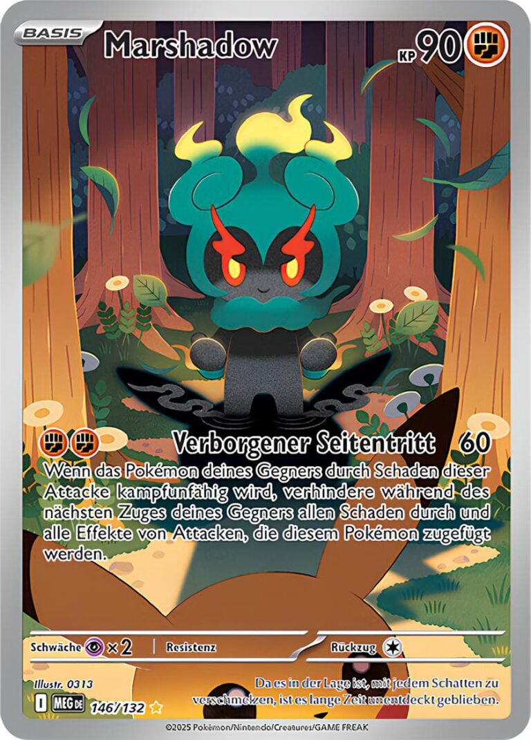 Marshadow-146-132-Mega-Entwicklung-Illustration-Rare-Pokémon-Karte-Deutsch