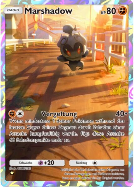 Marshadow-Pokémon-TCG-Sammelkartenspiel-Pocket-Mysteriöse-Insel-Illustration-Rare-Karte-A1a