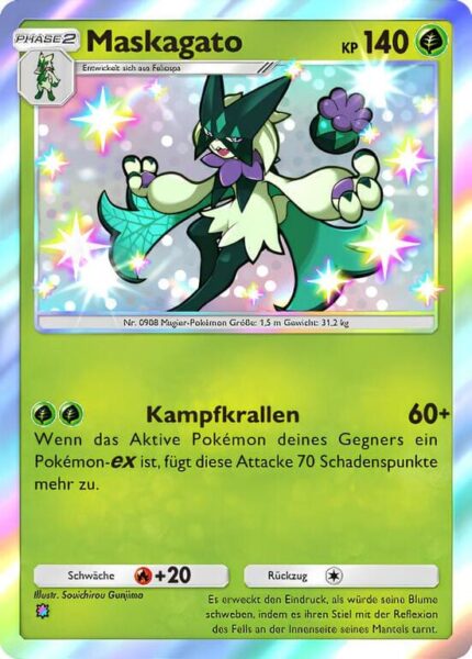 Maskagato-118-093-B2a-Wundervolles-Paldea-Pokémon-TCG-Sammelkartenspiel-Pocket-Karte-Deutch
