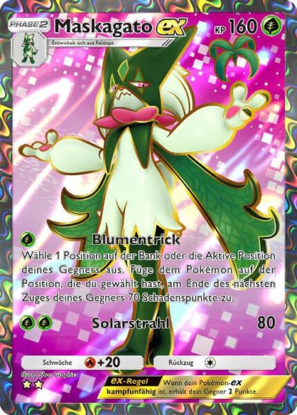 Maskagato-ex-100-093-B2a-Wundervolles-Paldea-Pokémon-TCG-Sammelkartenspiel-Pocket-Karte-Deutch