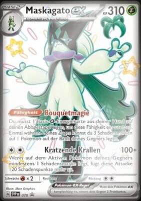 Maskagato-ex-SVP-DE-078-Paldeas-Schicksale-Shiny-Schillernd-Promo-Karte