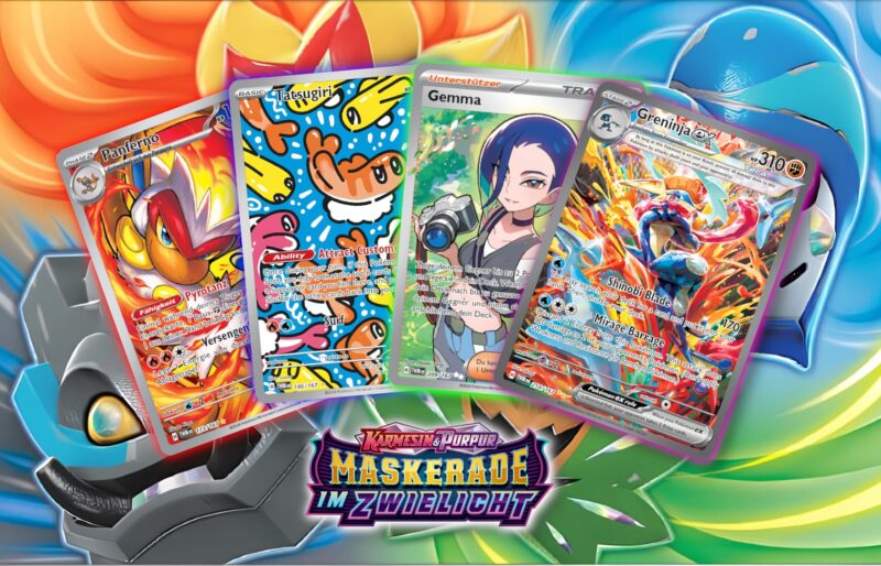 Maskerade-im-Zwielicht-Secret-Rare-Full-Art-Illustration-alle-Pokémon-Karten-Übersicht-TCG