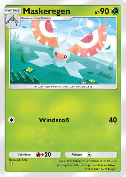 Maskeregen-010-155-B3-Pulsierende-Aura-Pokémon-TCG-Sammelkartenspiel-Pocket-Karte-Deutsch