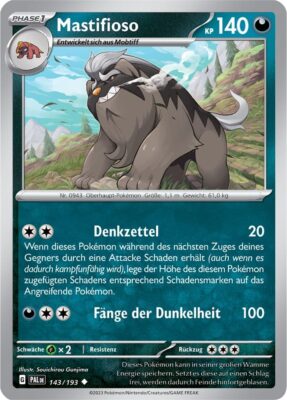 Mastifioso_143-193_Entwicklungen-in-Paldea_Pokémon-Karte