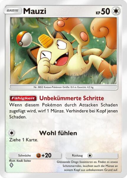Mauzi-124-155-B2-Traumhafte-Parade-Pokémon-TCG-Pocket-Karte-Deutsch