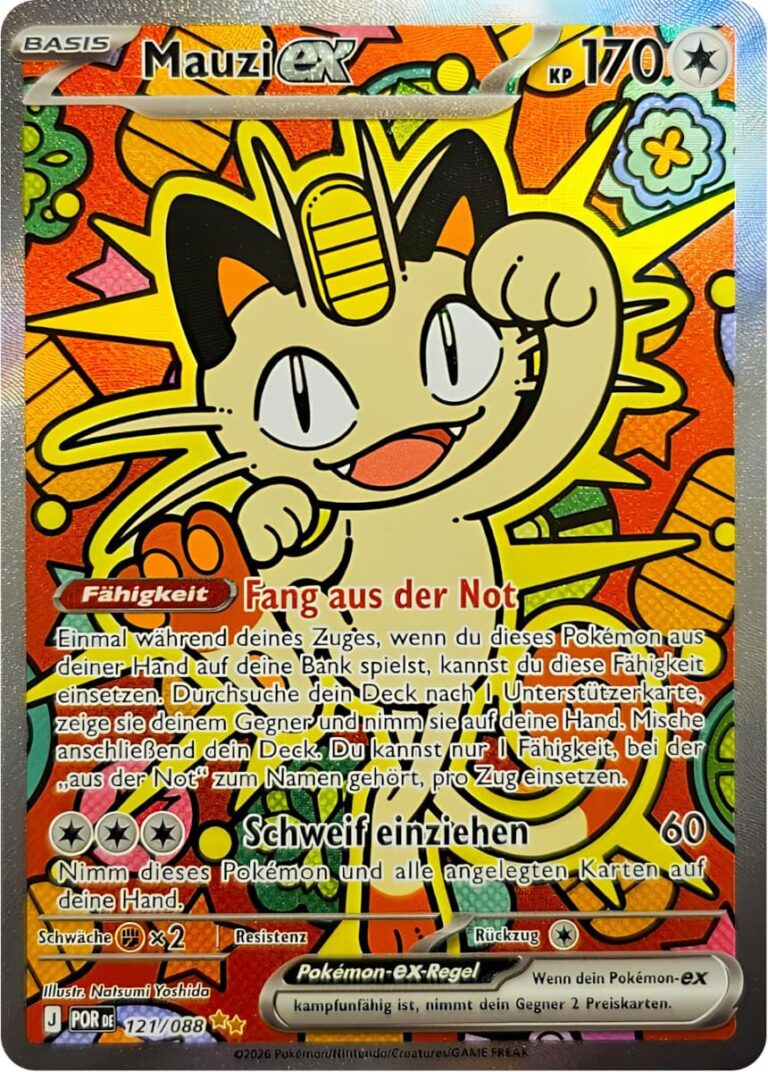 Mauzi-ex-121-088-Optimale-Ordnung-Special-Illustration-Rare-Karte
