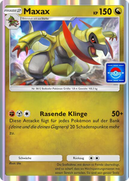Maxax-045-P-B-Promo-Karte-Pokémon-TCG-Sammelkartenspiel-Pocket-Deutsch