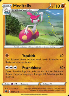 Meditalis-098-Clash-der-Rebellen-Pokémon-Karte