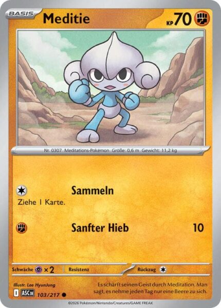 Meditie-103-217-ASC-Erhabene-Helden-Pokémon-Karte-Deutsch