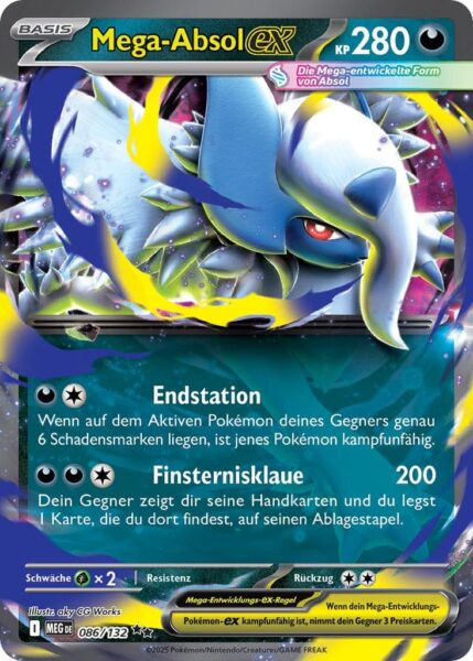 Mega-Absol-ex-086-132-MEG-DE-Mega-Entwicklung-Pokémon-Karte-Deutsch