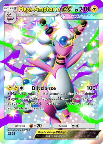 Mega-Ampharos-ex-103-069-B3b-Wunder-des-Alltags-Pokémon-TCG-Sammelkartenspiel-Pocket-Karte-Deutsch