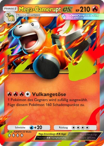 Mega-Camerupt-ex-023-155-B3-Pulsierende-Aura-Pokémon-TCG-Sammelkartenspiel-Pocket-Karte-Deutsch