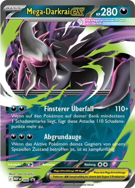 Mega-Darkrai-ex-MEP-090-Promo-Pokémon-Karte-Deutsch