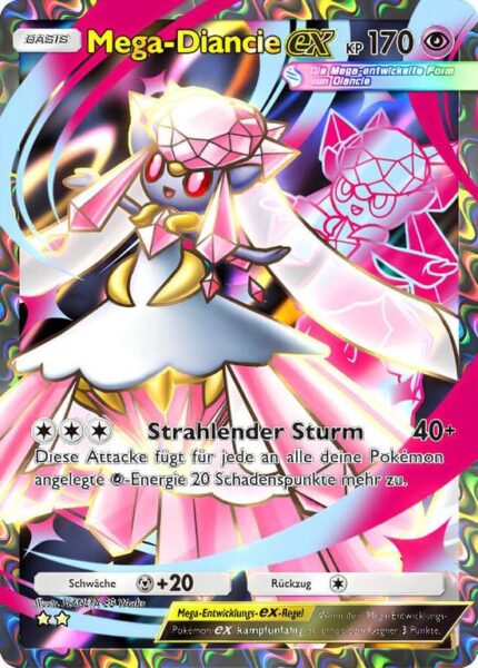 Mega-Diancie-ex-080-069-B3b-Wunder-des-Alltags-Pokémon-TCG-Sammelkartenspiel-Pocket-Karte-Deutsch