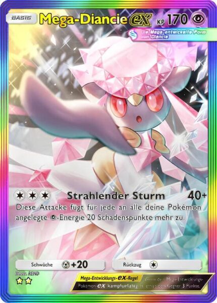 Mega-Diancie-ex-087-069-B3b-Wunder-des-Alltags-Pokémon-TCG-Sammelkartenspiel-Pocket-Karte-Deutsch