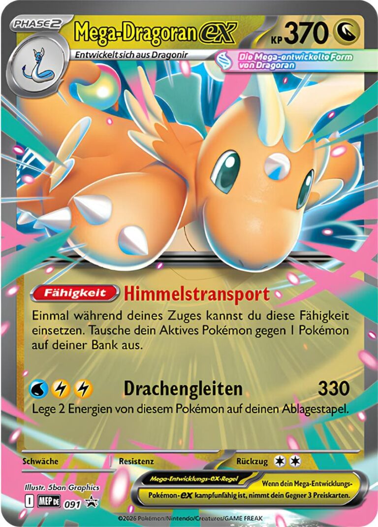 Mega-Dragoran-ex-MEP-091-Promo-Pokémon-Karte-Deutsch