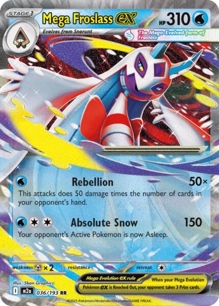 Mega-Froslass-Frosdedje-ex-Pokémon-Karte-Englisch