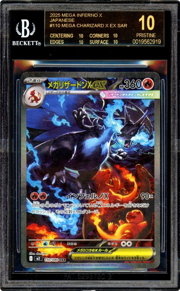 Mega-Glurak-Charizard-X-ex-110-080-Inferno-X-Pokémon-Karte-BGS-10-Black-Label-Japan