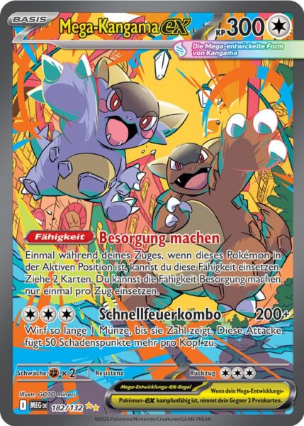 Mega-Kangama-ex-182-132-Mega-Entwicklung-Special-Illustration-Rare-Pokémon-Karte-Deutsch