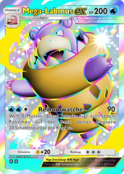 Mega-Lahmus-ex-112-069-B2b-Mega-Schillern-Pokémon-TCG-Sammelkartenspiel-Pocket-Karte-Deutsch
