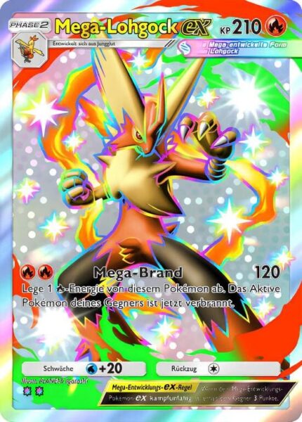 Mega-Lohgock-ex-226-155-B3-Pulsierende-Aura-Pokémon-TCG-Sammelkartenspiel-Pocket-Karte-Deutsch