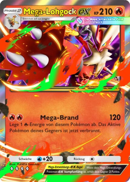 Mega-Lohgock-ex-B1-Mega-Aufstieg-Pokémon-Karte-Deutsch