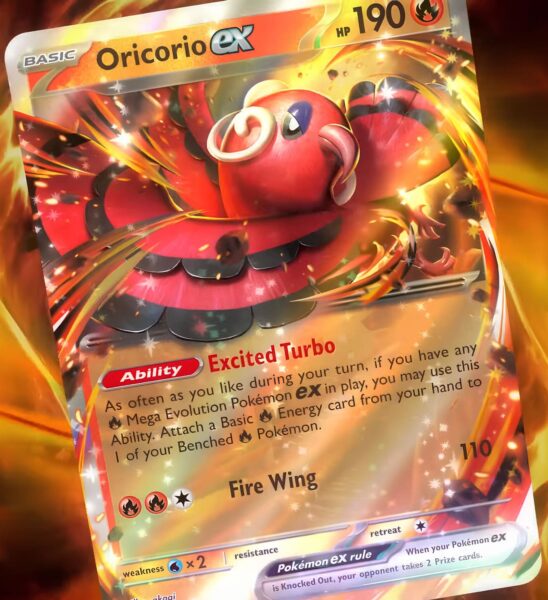 Mega-Oricorio-Choreogel-ex-Pokémon-Karte