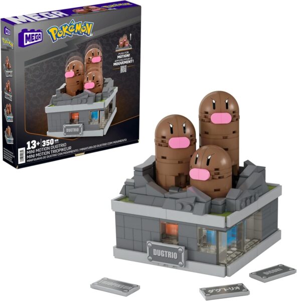 Mega-Pokémon-Digdri-Actionfigur-Bauset-Figuren-Bausteine