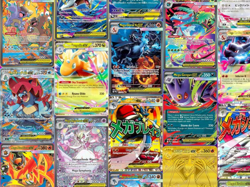 Mega-Pokémon-ex-alle-aktuellen-Karten-Übersicht-Galerie-2025-2026-Mega-Serie-TCG-Sammelkartenspiel