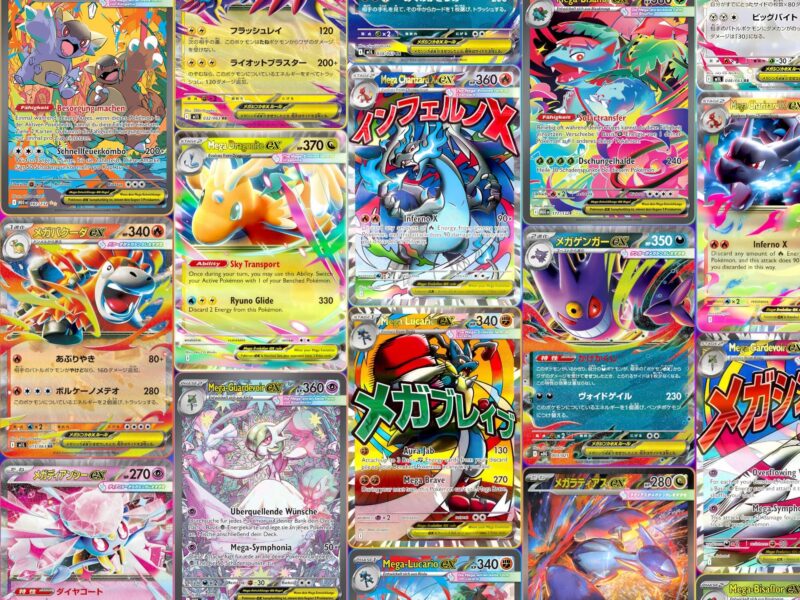 Mega-Pokémon-ex-alle-aktuellen-Karten-Übersicht-Galerie-2025-Mega-Serie-TCG-Sammelkartenspiel