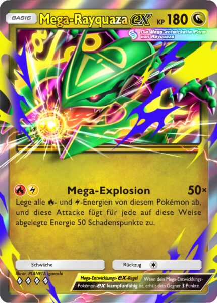 Mega-Rayquaza-ex-B4-Herrscher-der-Lüfte-Pokémon-TCG-Sammelkartenspiel-Pocket-Karte