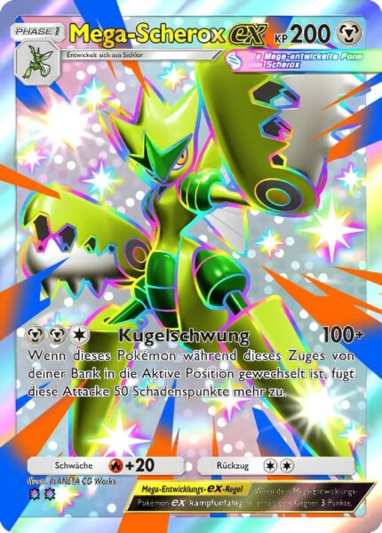 Mega-Scherox-ex-115-069-B2b-Mega-Schillern-Pokémon-TCG-Sammelkartenspiel-Pocket-Karte-Deutsch