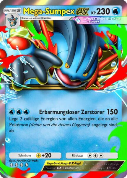 Mega-Sumpex-ex-036-155-B2-Traumhafte-Parade-Pokémon-TCG-Pocket-Karte-Deutsch