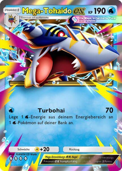 Mega-Tohaido-ex-035-155-B4-Herrscher-der-Luefte-Pokemon-TCG-Sammelkartenspiel-Pocket-Karte-neu