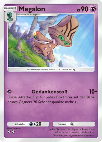 Megalon-035-068-Pokémon-TCG-Sammelkartenspiel-Pocket-Mysteriöse-Insel-Karte-A1a