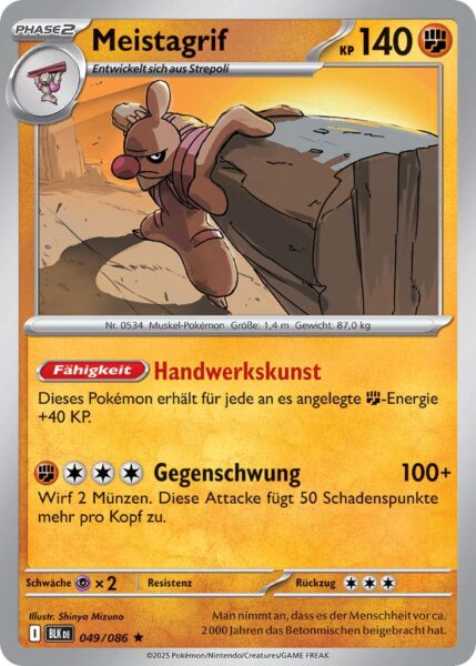 Meistagrif-049-086-BLK-DE-Schwarze-Blitze-Pokémon-Karte-Karmesin-Purpur-Deutsch