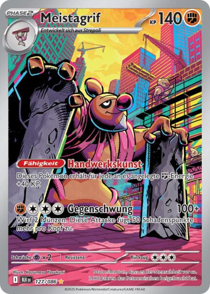 Meistagrif-127-086-BLK-DE-Schwarze-Blitze-Illustration-Rare-Pokémon-Karte-Karmesin-Purpur-Deutsch