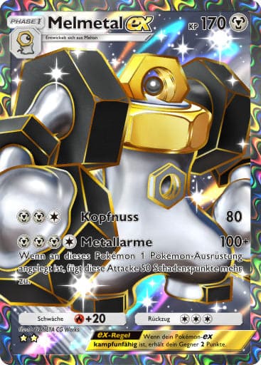Melmetal-ex-264-226-B1-Mega-Aufstieg-Pokémon-Karte-Deutsch