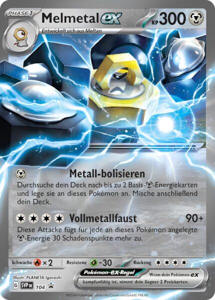 Melmetal-ex-SVP-104-Promo-Pokémon-Karte-Deutsch