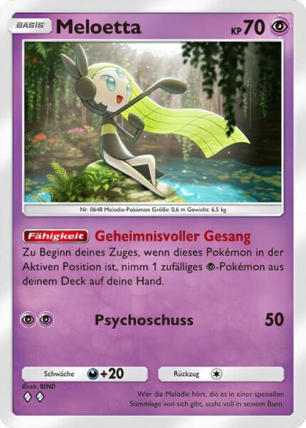 Meloetta-070-155-B2-Traumhafte-Parade-Pokémon-Karte-Deutsch