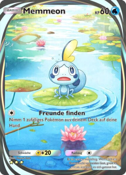 Memmeon-203-155-B3-Pulsierende-Aura-Pokémon-TCG-Sammelkartenspiel-Pocket-Karte-Deutsch