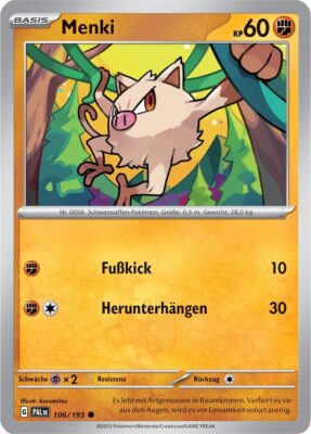 Menki_106-193_Entwicklungen-in-Paldea_Pokémon-Karte