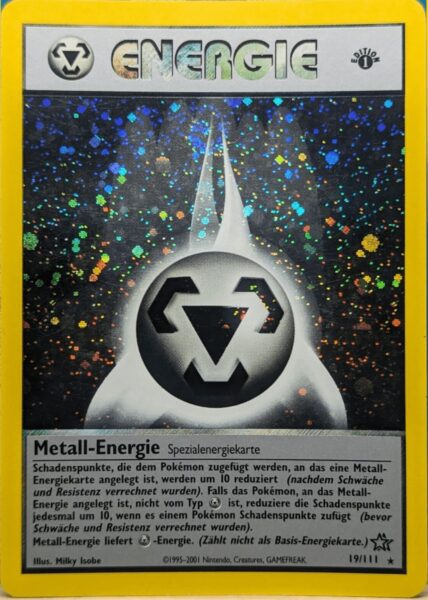 Metall-Energie_19-111_Neo-Genesis_Pokémon-Karte_Deutsch