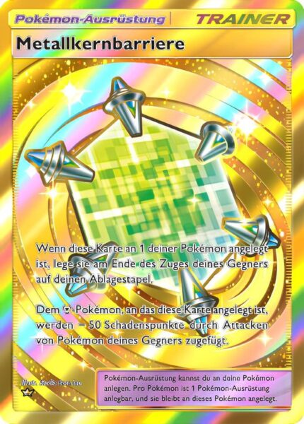 Metallkernbarriere-117-069-B2b-Mega-Schillern-Pokémon-TCG-Sammelkartenspiel-Pocket-Karte-Deutsch