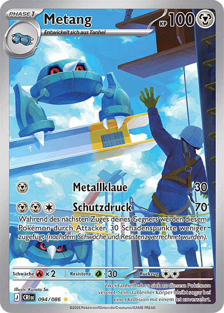 Metang-094-086-Wachsendes-Chaos-Illustration-Rare-Pokémon-Karte-Deutsch