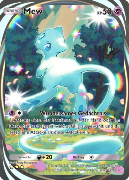 Mew-086-069-B2b-Mega-Schillern-Pokémon-TCG-Sammelkartenspiel-Pocket-Karte-Deutsch