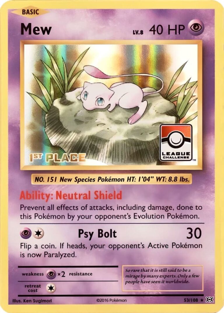 Mew-53-108-XY-Evolutions-Evolution-Pokémon-League-Challenge-1st-Place-Promo-Karte-Englisch-1
